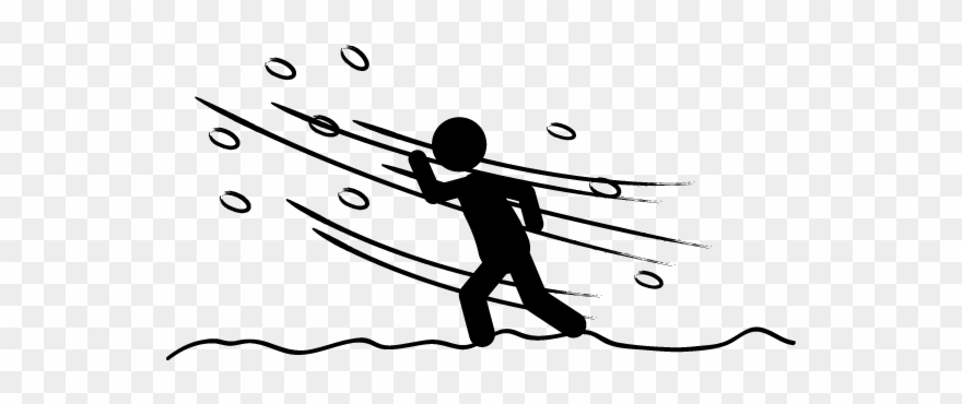 Storm - Snowstorm Pictogram Clipart