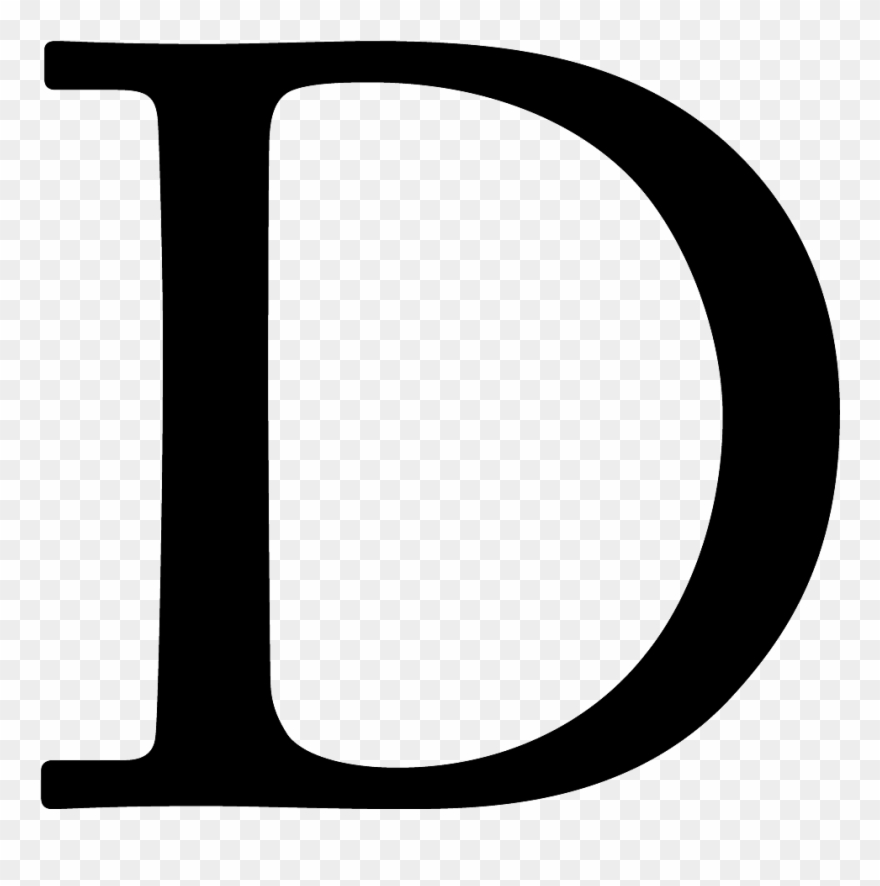 Letter D Png - Letter D Transparent Clipart