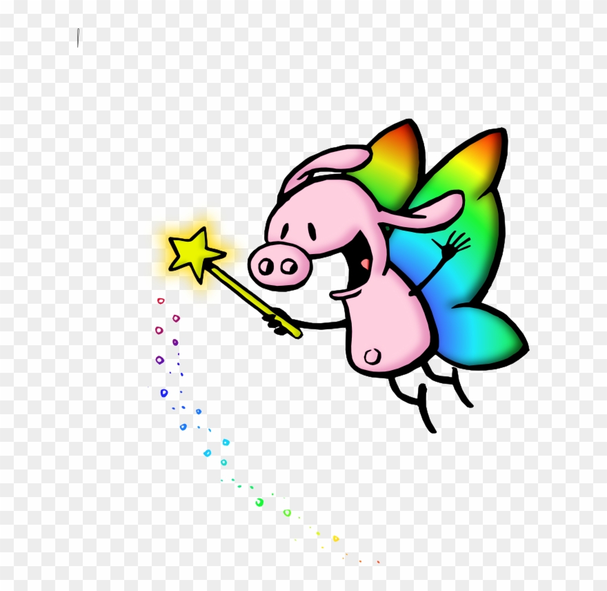 Pearls Before Swine Happiness Fairy Clipart