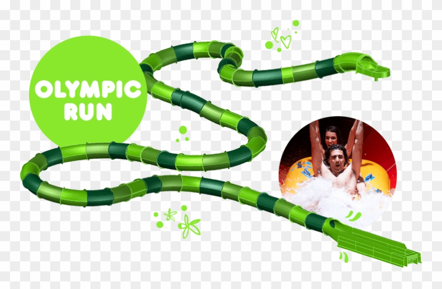 Alpamare Olympic Run Slide - Olympic Games Clipart