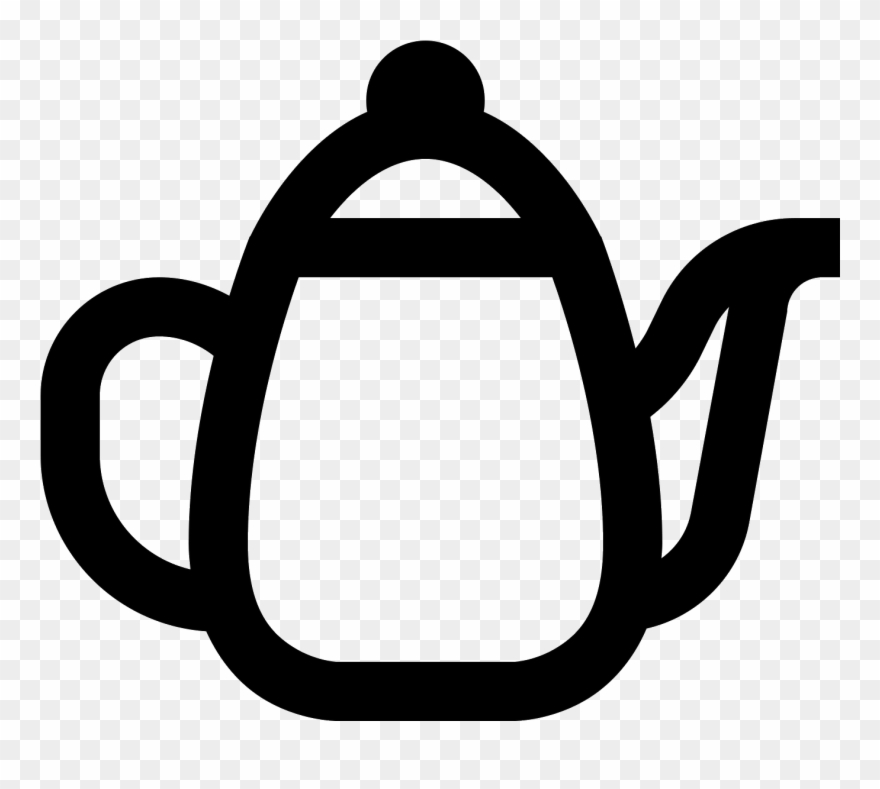 This Is A Picture Of A Simple Tea Kettle - Tea Clipart