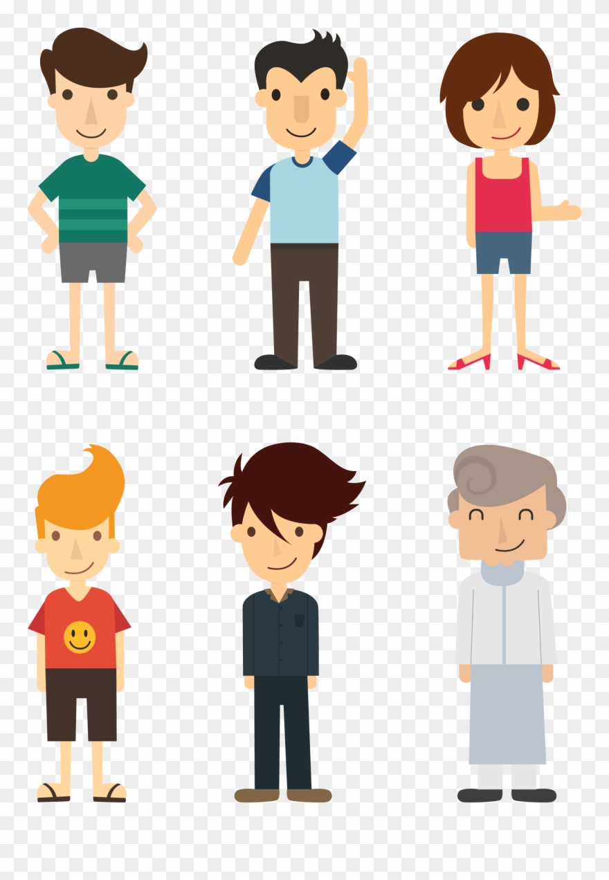 People Vector Png - Persona Png Clipart