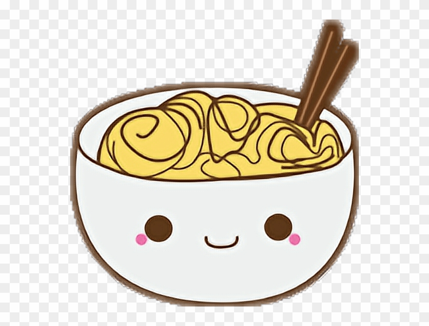 Kawaii Bowl Of Noodles Clipart
