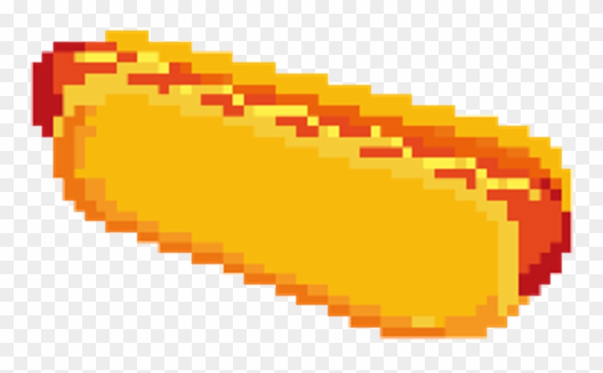 Hotdog Pixel Clipart