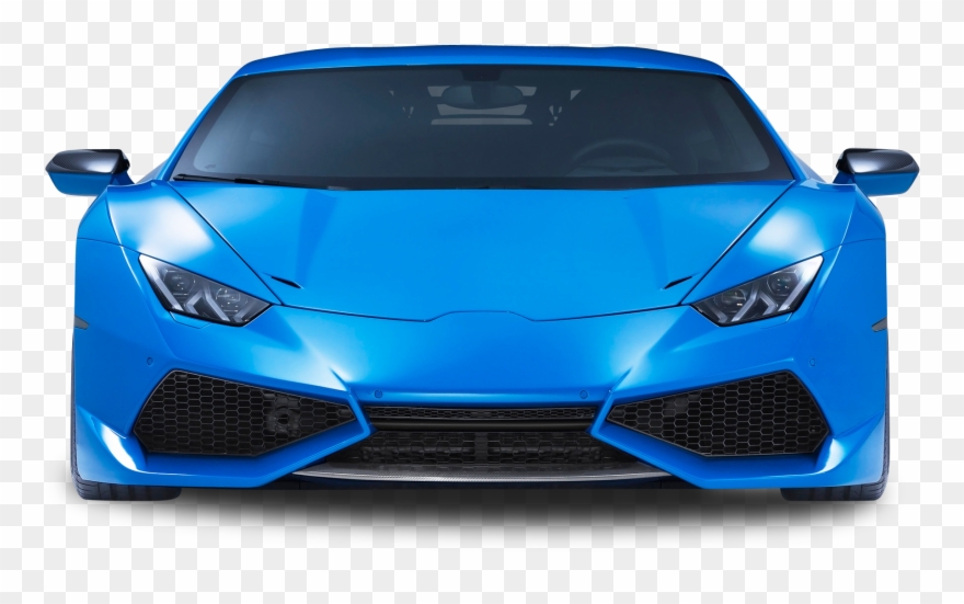 Lamborghini Front Png Clip Free Library - Lamborghini Huracan Front View Transparent Png