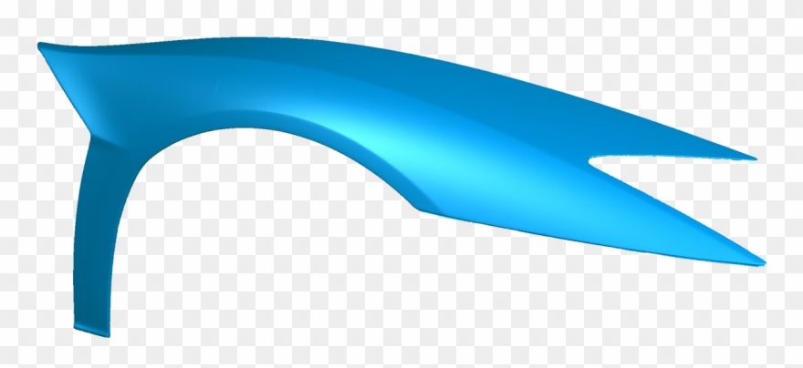 Lamborghini Aventador Superveloce 3d Scan Front Fender - Lamborghini Clipart