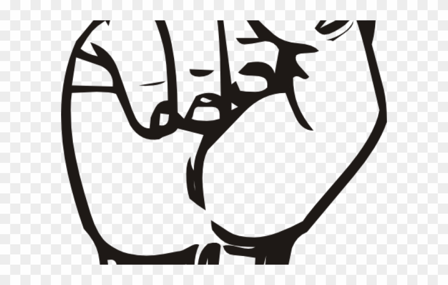 Fist Clipart Svg - S Sign Language Hand - Png Download