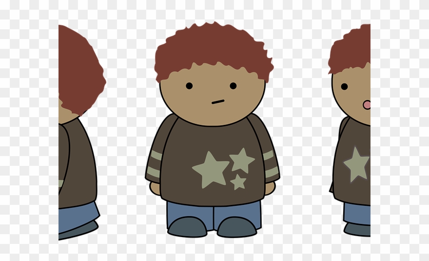 Chilling Clipart Sad Child - Child - Png Download