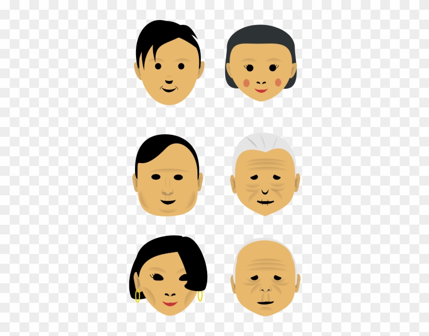 Smooth Faces Clipart