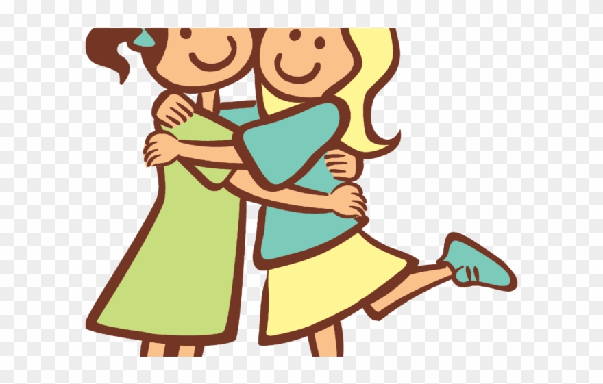 Best Friends Cliparts - Best Friends Clipart Png Transparent Png