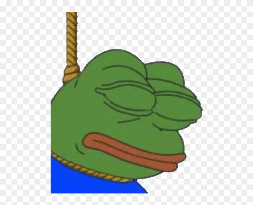 Post - Pepe Hanging Himself Gif Clipart