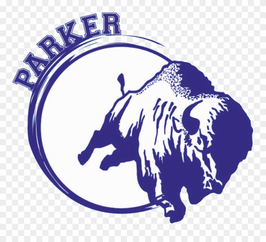 Mustang Clipart Jackson Olin - Parker High School Bison - Png Download