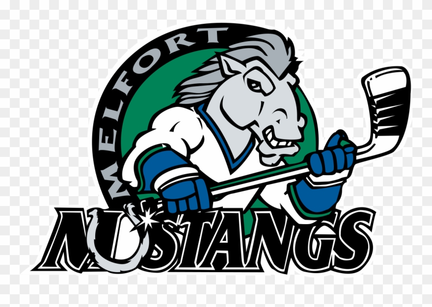 Melfort Mustangs Logo Clipart