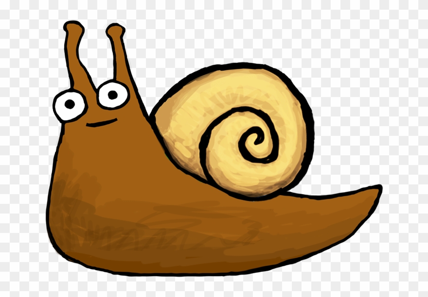 The Slowest Invasion Of All Time - Giant African Snail Drawing Clipart