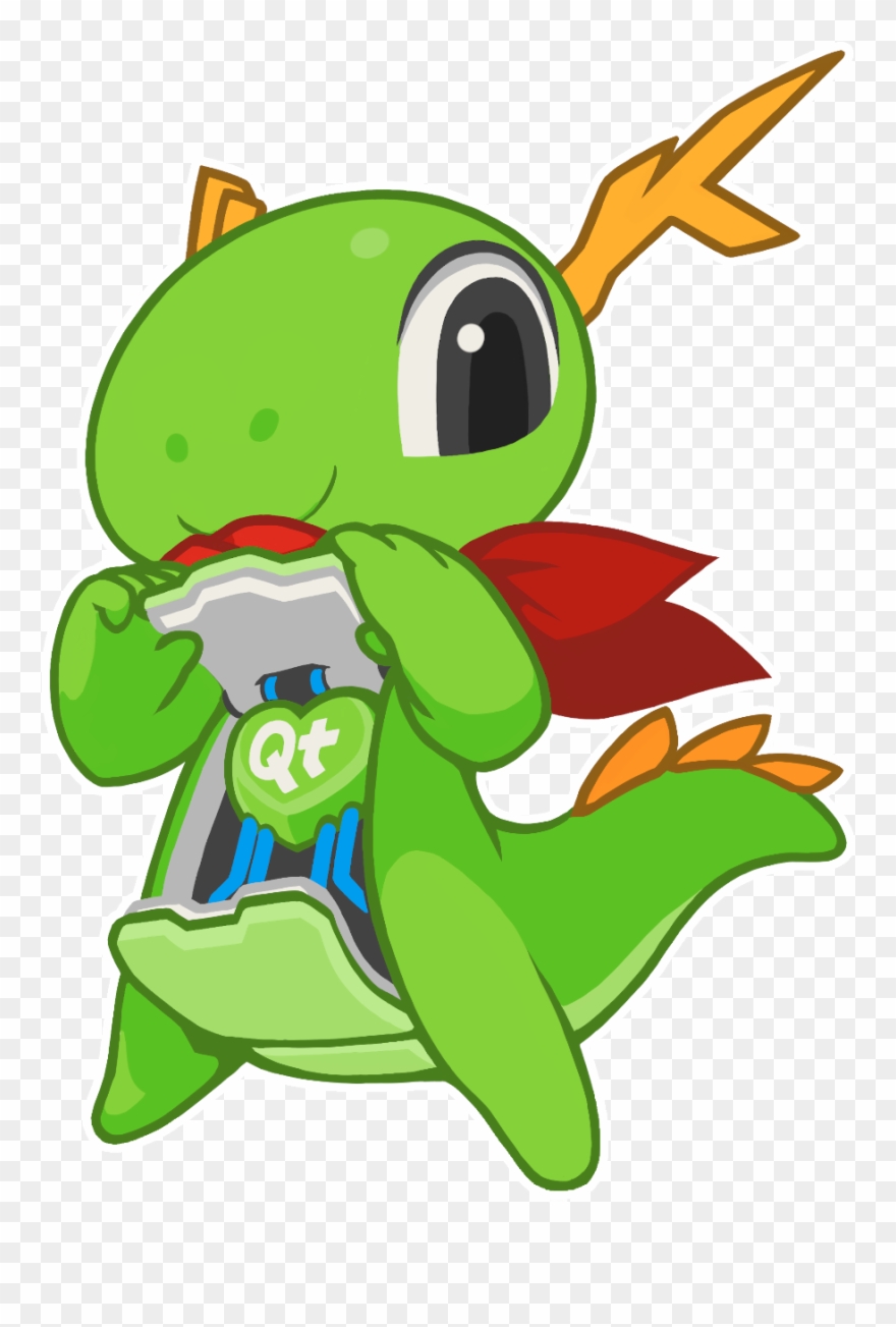 1 - Kde Mascot Clipart