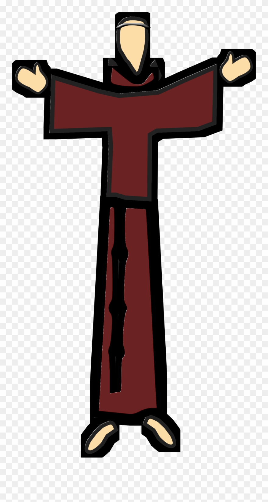 Free San Francisco De Asis - Dibujo San Francisco De Asis Clipart