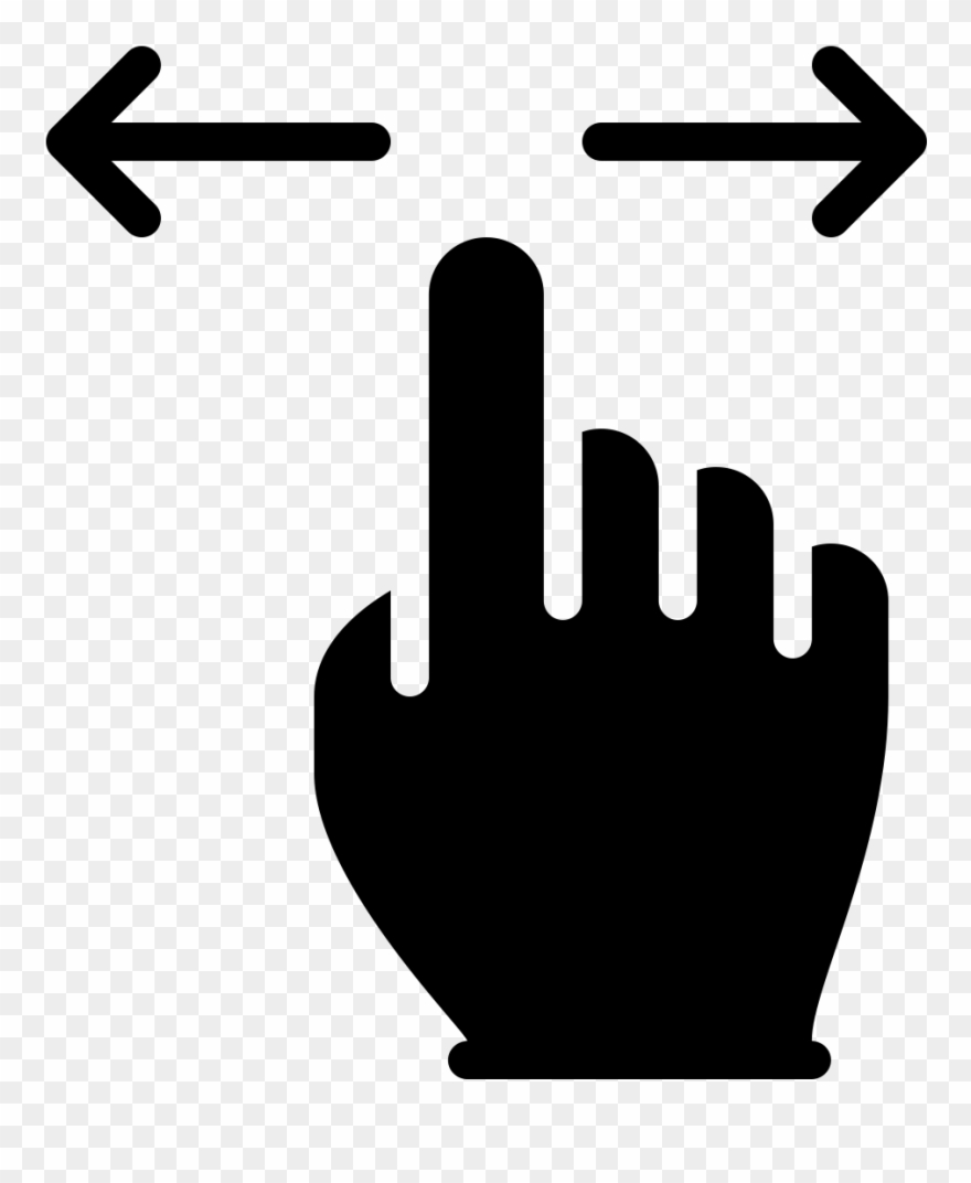 Latest News From Intech - Swipe Left Right Icon Clipart