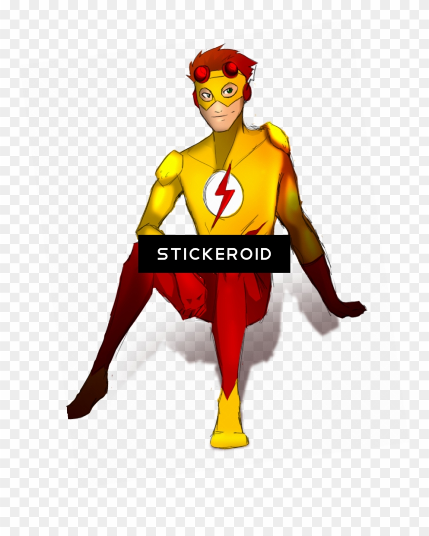 Kid Flash - Cartoon Clipart
