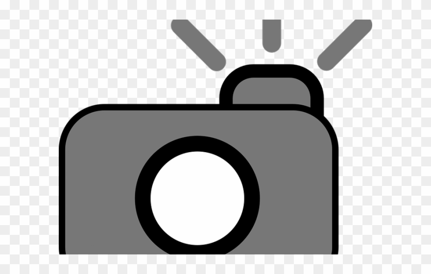 Camera Flash Clipart - Clip Art - Png Download