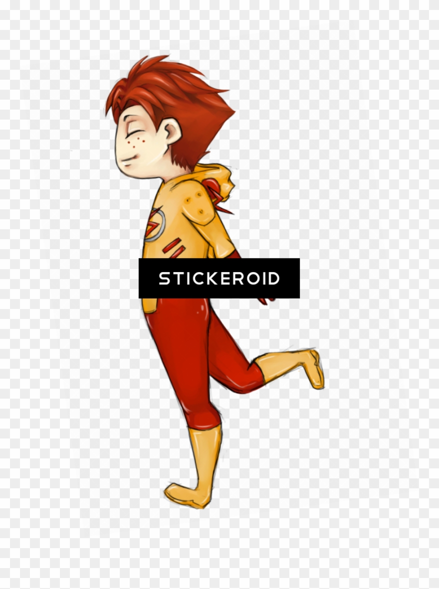 Kid Flash Pic - Wally West Clipart