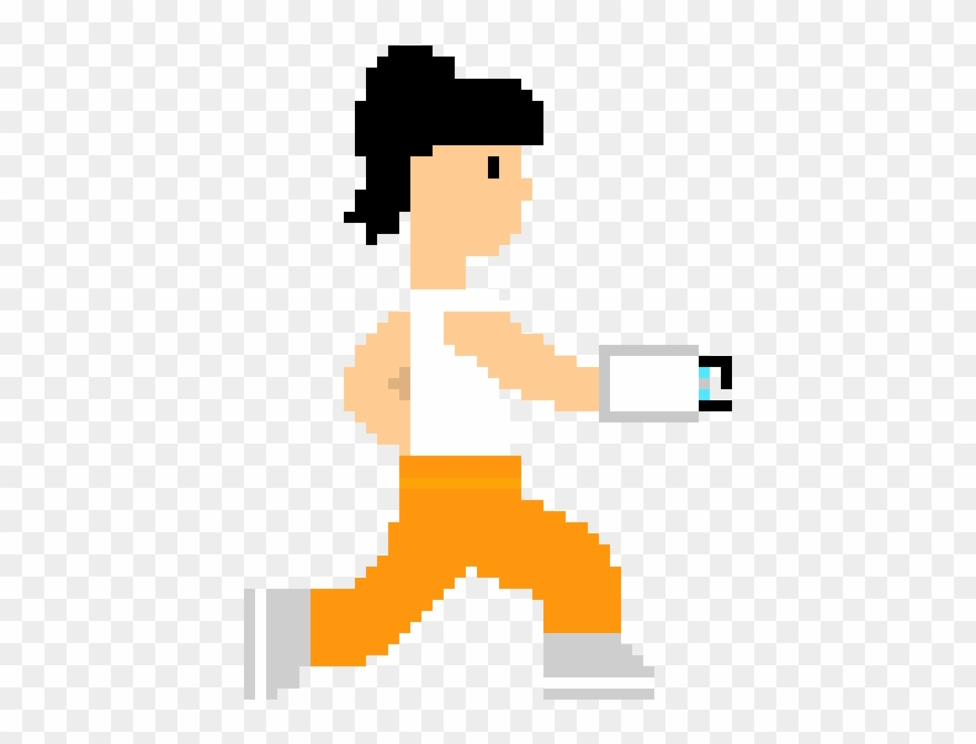 Portal Girl - Cartoon Clipart