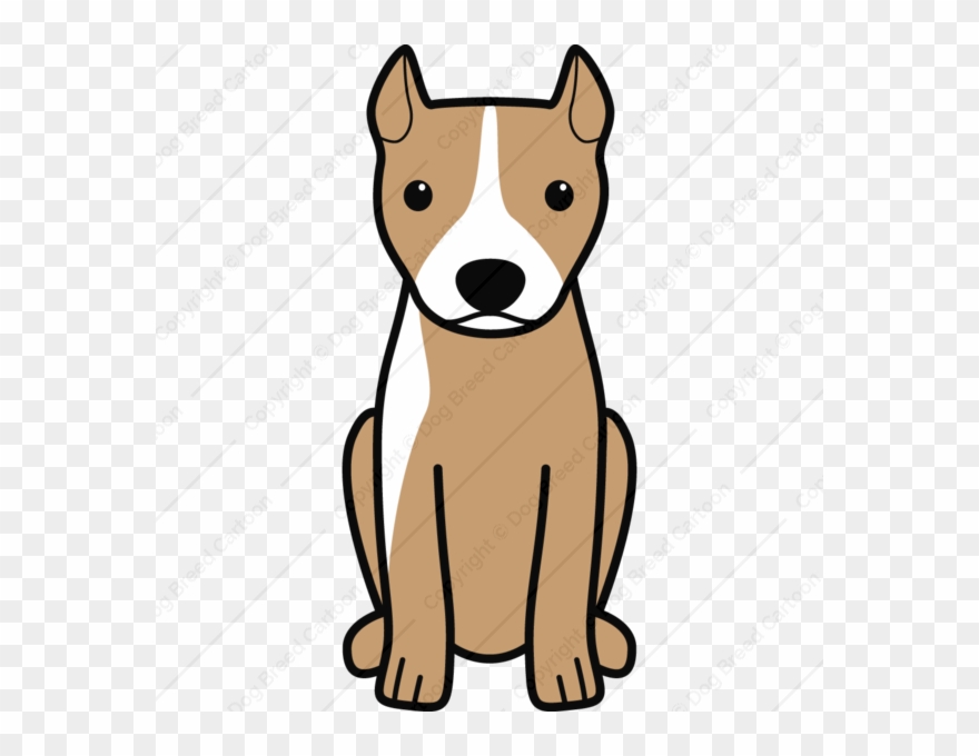 Cane Corso Cartoons Clipart American Pit Bull Terrier - Cartoon Belgian Malinois - Png Download