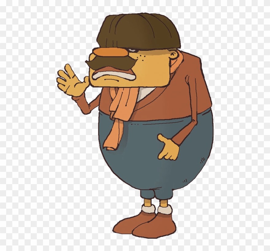 0 Replies 1 Retweet 6 Likes - Professor Layton Stachenscarfen Clipart