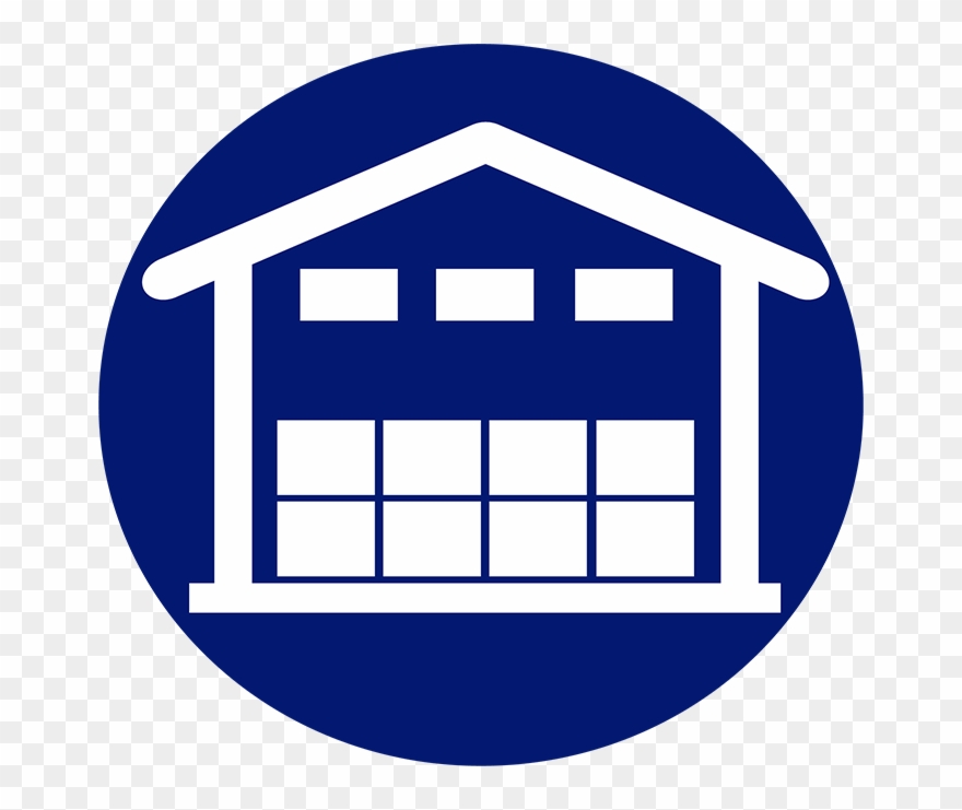 Warehouse Services - Emblem Clipart