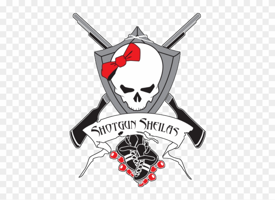 Shotgun Sheilas Womens Roller Derby - Roller Derby Clipart