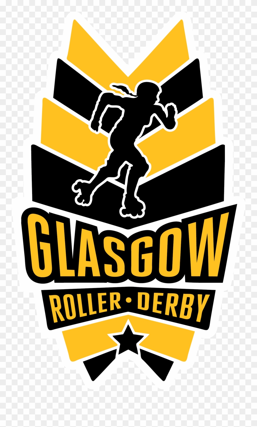 Glasgow Roller Derby Clipart