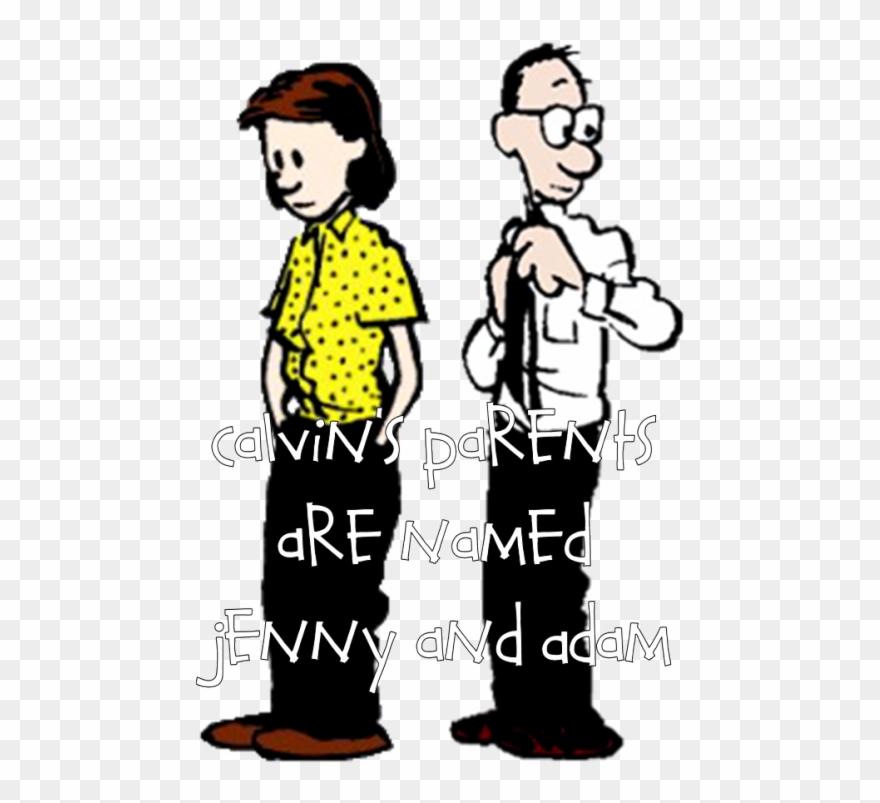 Calvin And Hobbes Calvin's Parents Clipart