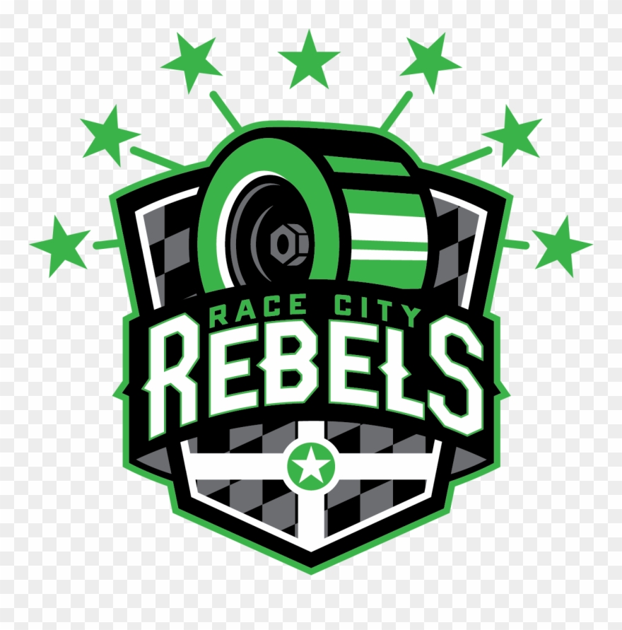 Race City Rebels - Men's Roller Derby Association Clipart