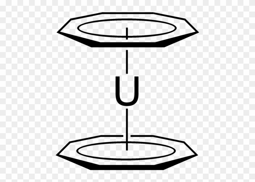 Uranocene - Cyclopentadienyl Ligands Clipart