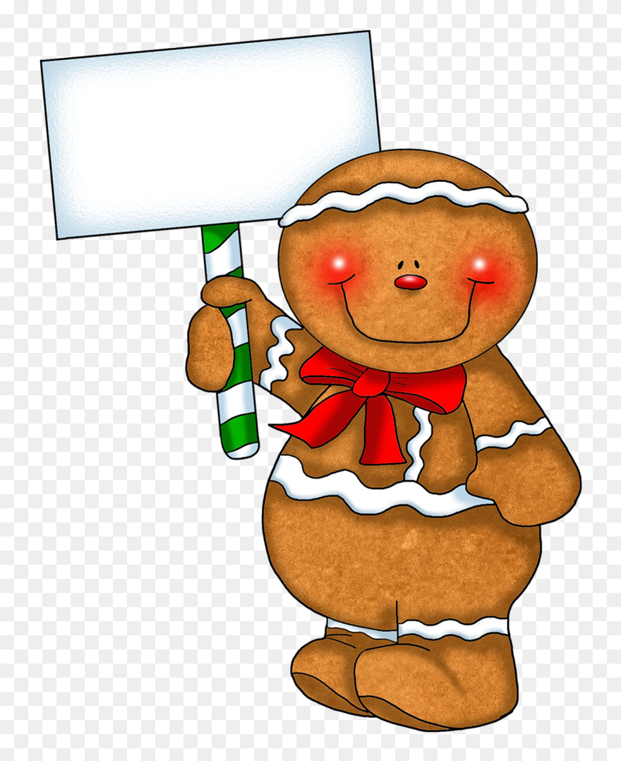 Christmas Placards - Gingerbread House Clipart Png Transparent Png