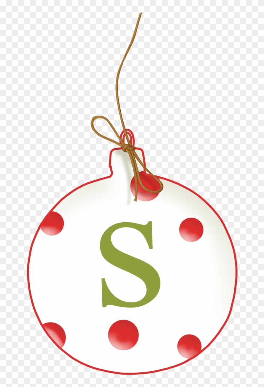 Flores Y Letras Para Decoupage - Christmas B Monogram Clipart - Png Download