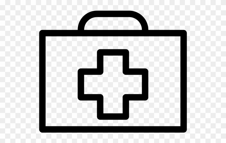 First Aid Kit Rubber Stamp - First Aid Icon Png Clipart