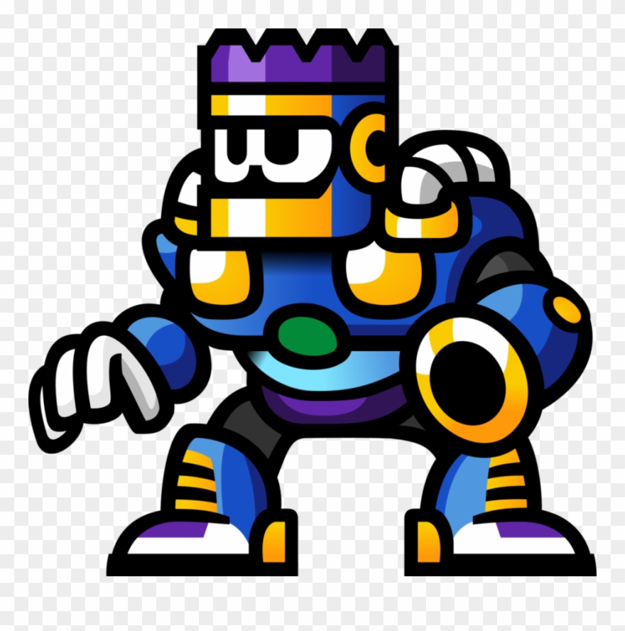Burst Man - Burst Man Mega Man 7 Clipart