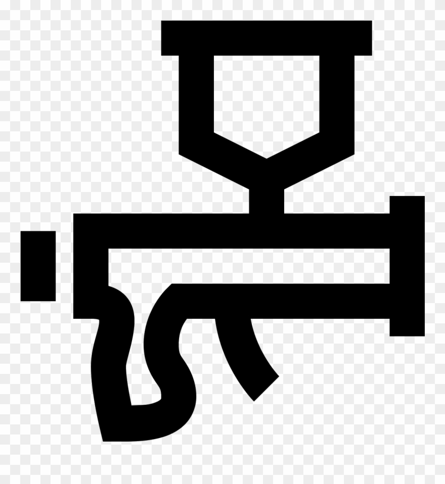 Paint Sprayer Icon - Rozpylacz Icon Clipart