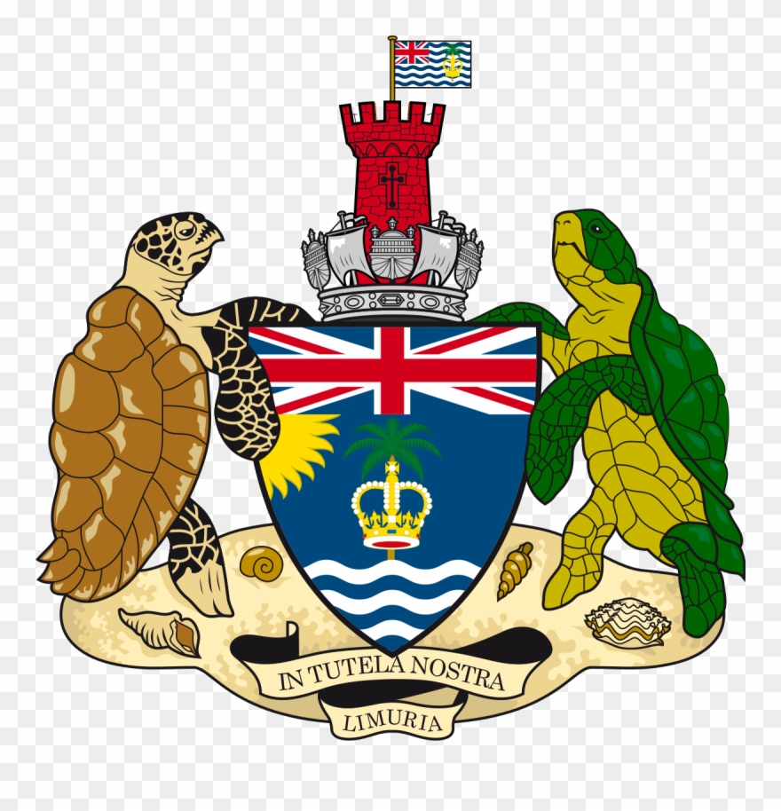 British Indian Ocean Territory Coat Of Arms Clipart