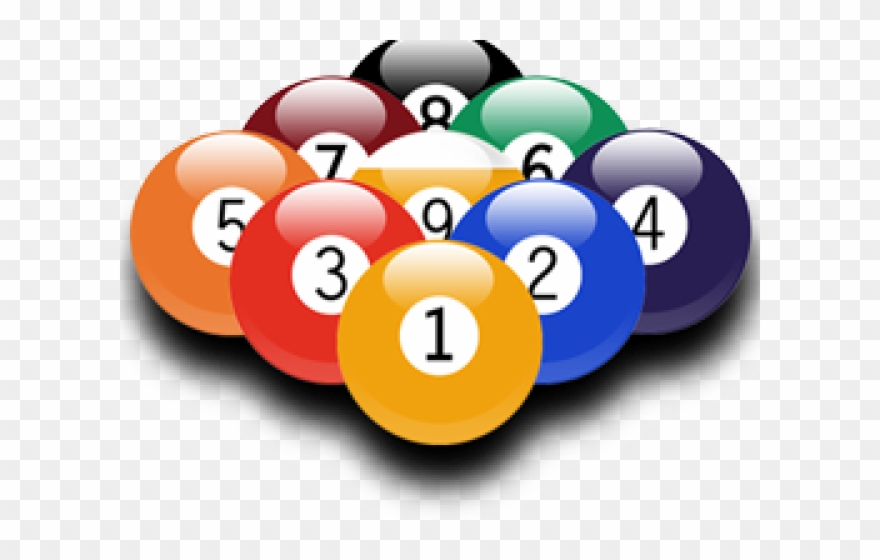 Billiard 9 Ball Png Clipart