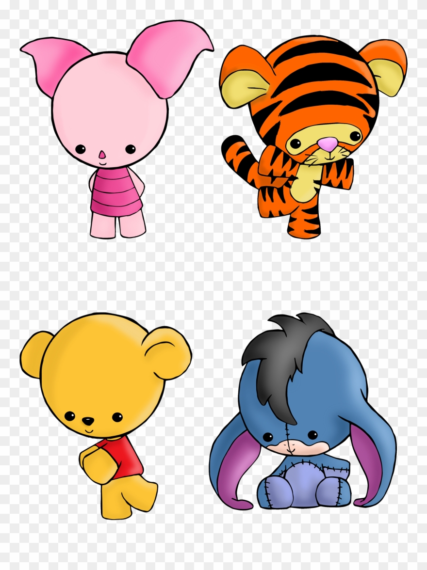 Nursery Drawing Winnie The Pooh Picture Royalty Free - Easy Cute Winnie The Pooh Drawings Clipart