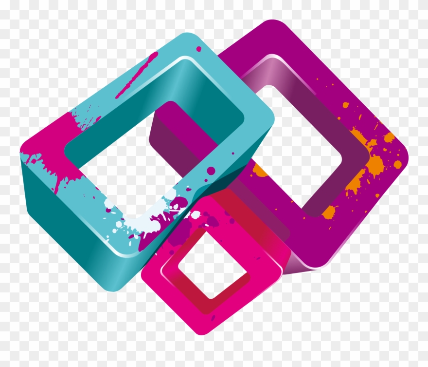 Image Black And White Drawing Watercolor Painting Euclidean - 3d Abstract Clipart