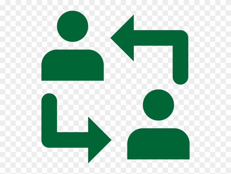 Two People Talking In A Feedback Loop - Opening A Bottle Top Clipart