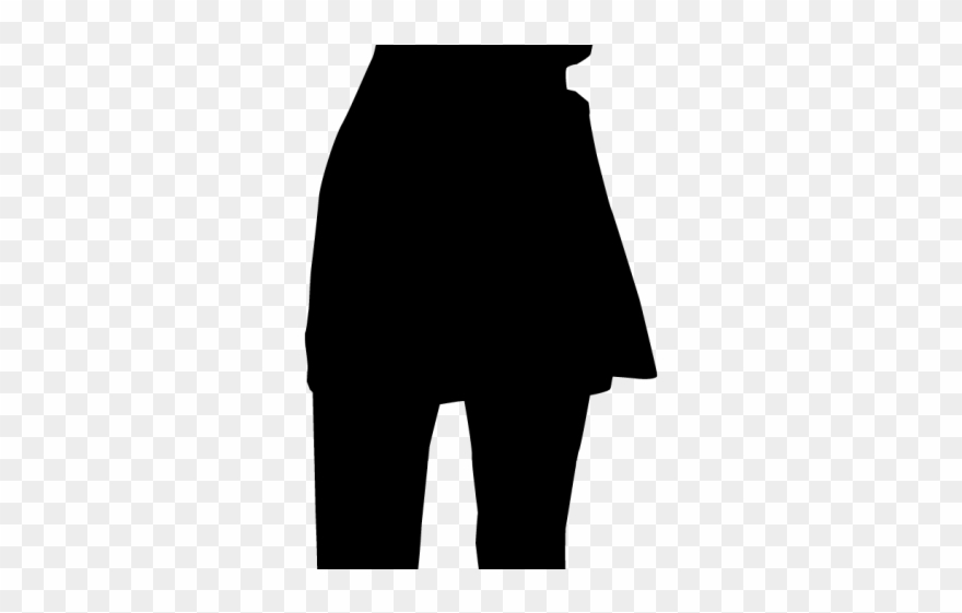 Woman Silhouette Clipart - Silhouette - Png Download