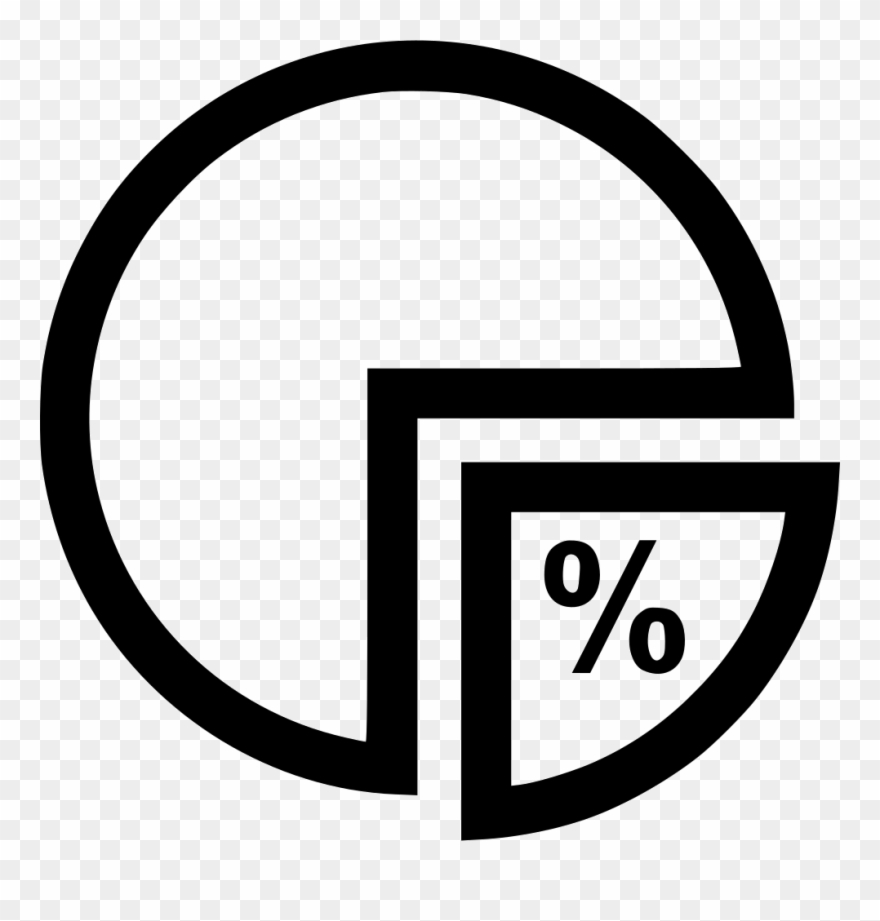 Pie Chart Percentage Circle Svg Png Icon Free Download - Pie Chart Percentage Icon Clipart
