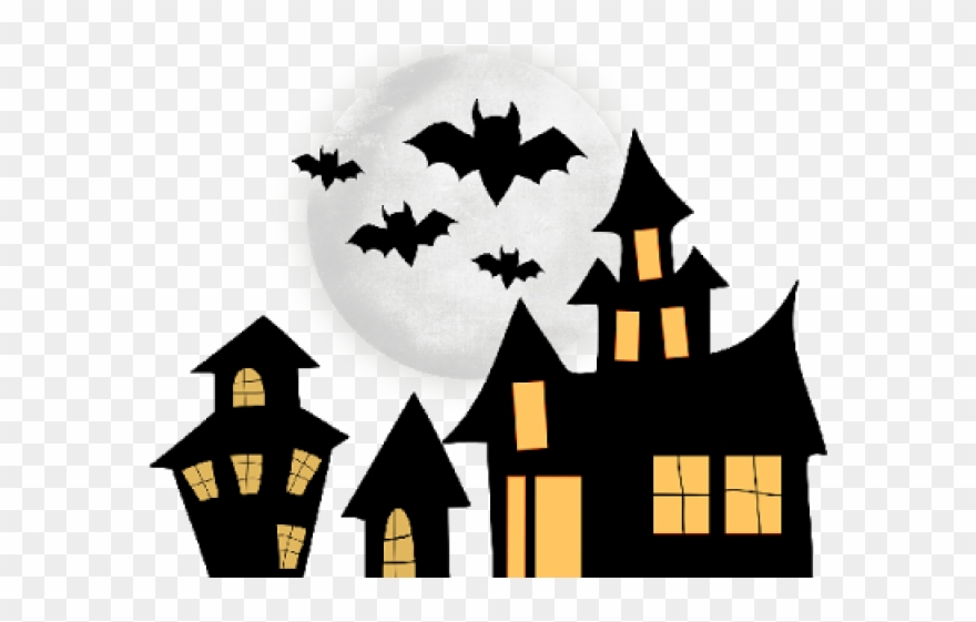 Haunted House Clipart Transparent - Png Download