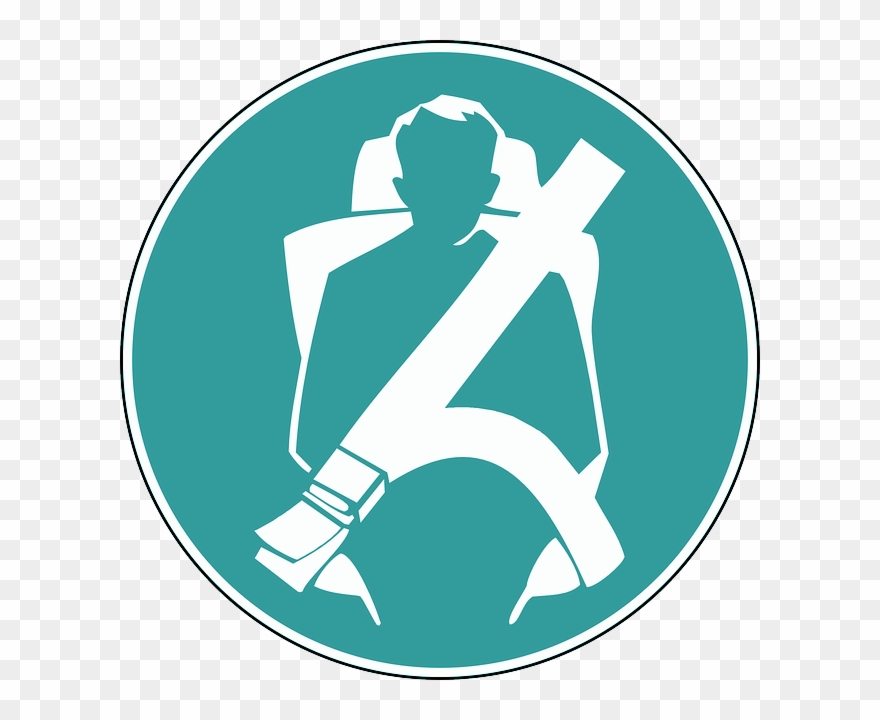 [2] Children And Minors Ages 6-18 Are Still Required - Fasten Seat Belt Sign Png Clipart