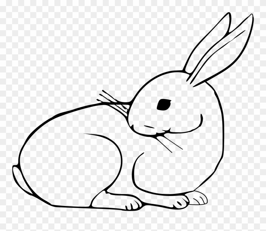 Collection Of Free Transparent Download On Ubisafe - Rabbit Clipart