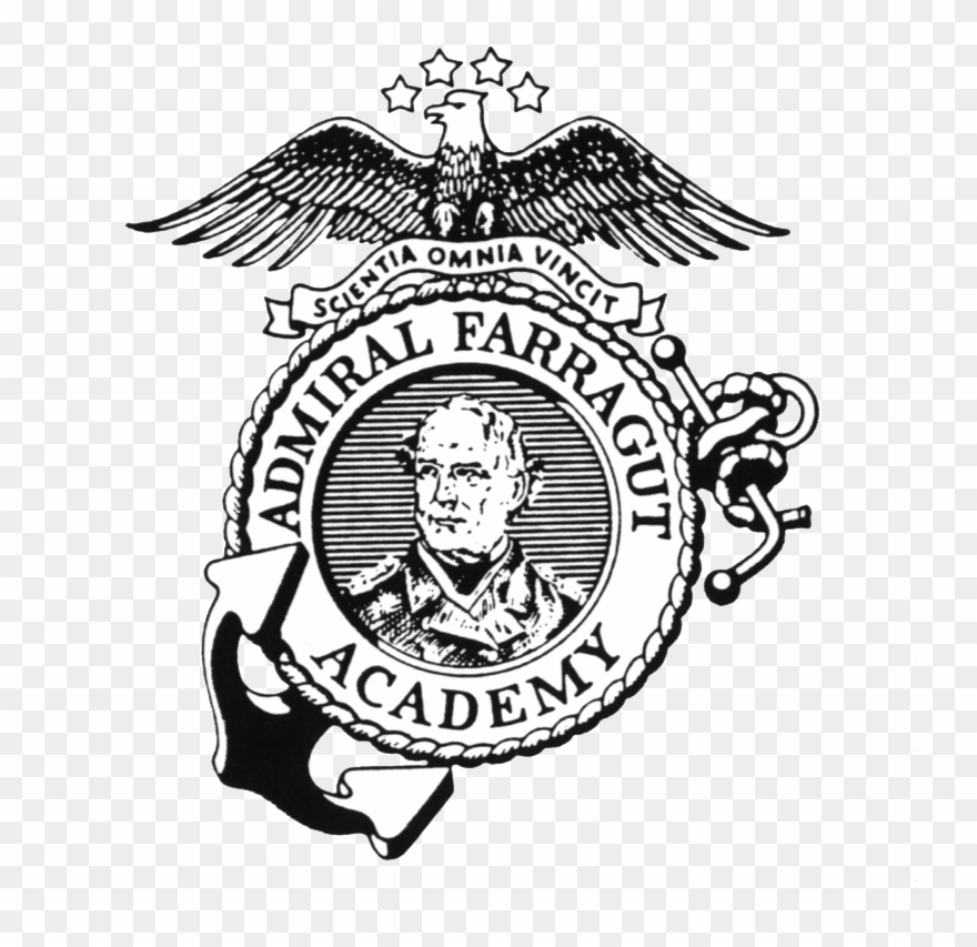 Admiral Farragut Academy Logo Clipart