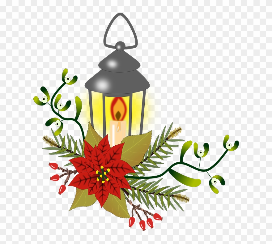 Carols By Candlelight - Flores De Navidad Png Clipart